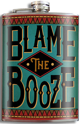 Blame the Booze Flask