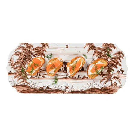 Sepia Country Estate Harvest 15" Hostess Tray