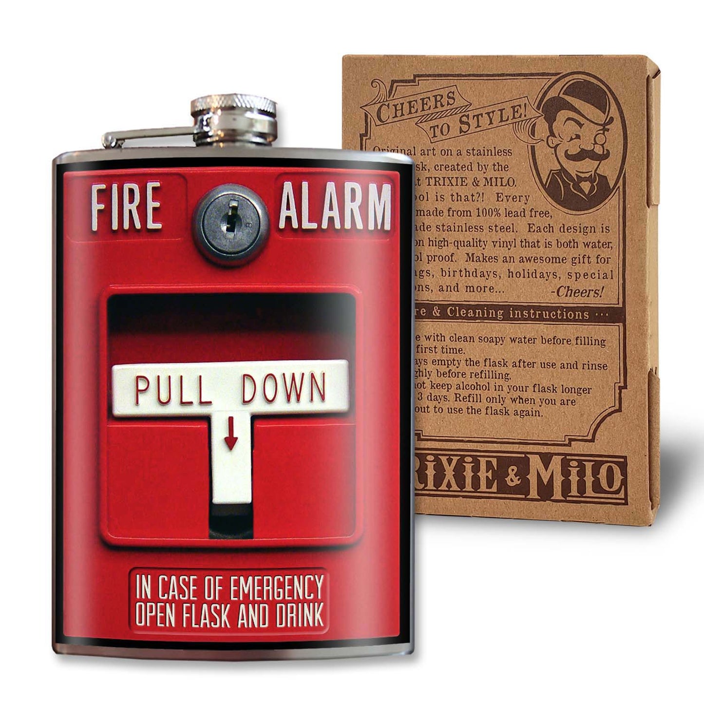 Fire Alarm Flask