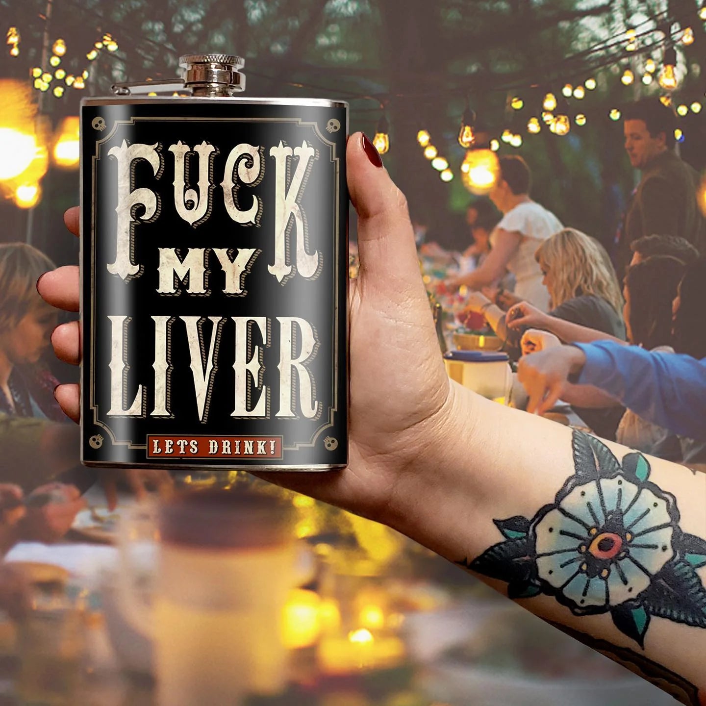 Fuck My Liver Flask