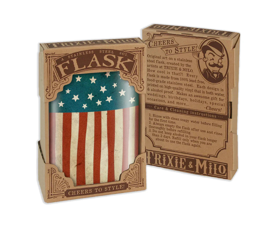 Old Glory Flask