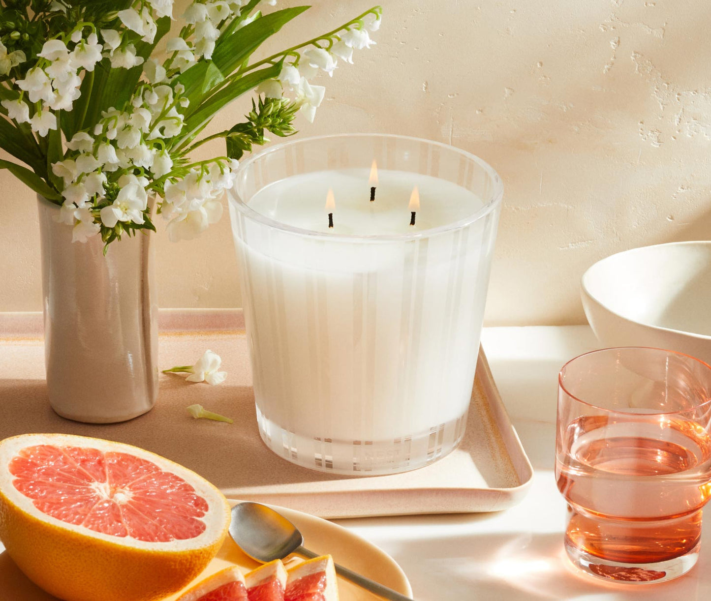 Grapefruit 3 Wick Candle