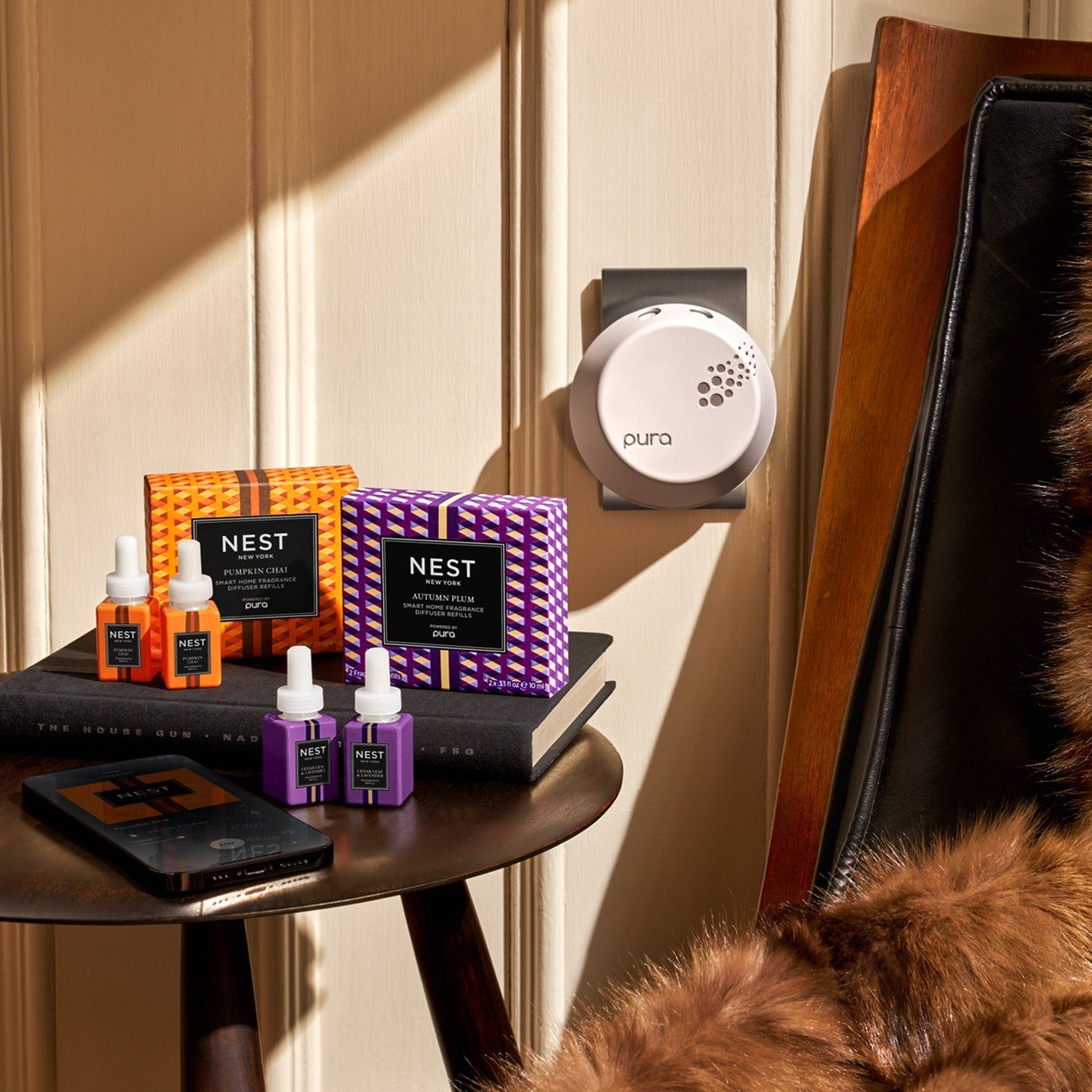 Autumn Plum Refill Duo for Pura Smart Home Fragrance Diffuser
