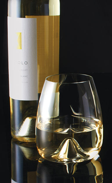 Elegance Stemless Wine Glass, Pair