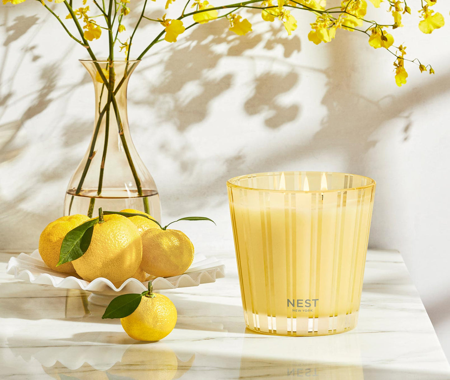 Sunlit Yuzu & Neroli 3 Wick Candle