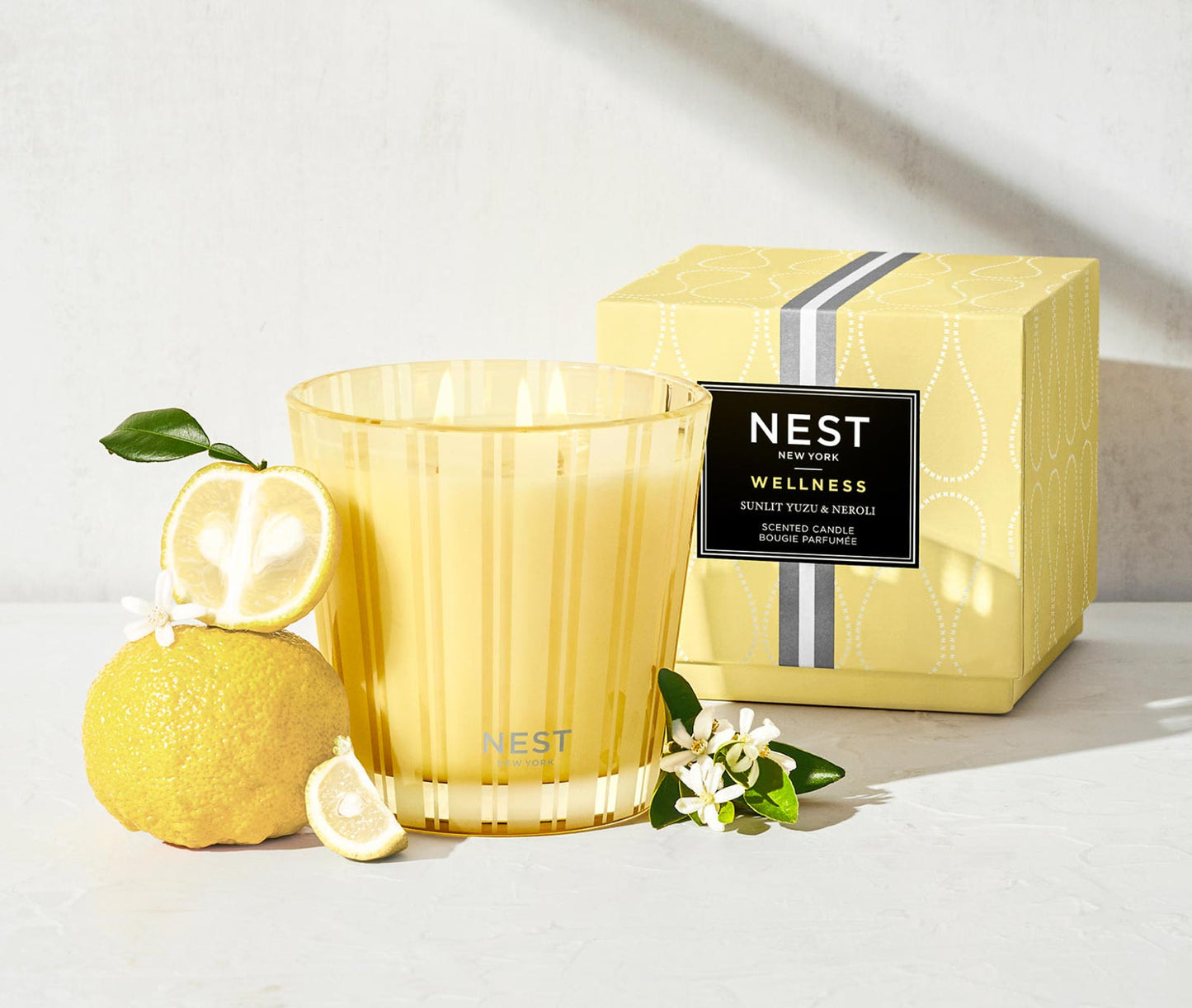 Sunlit Yuzu & Neroli 3 Wick Candle