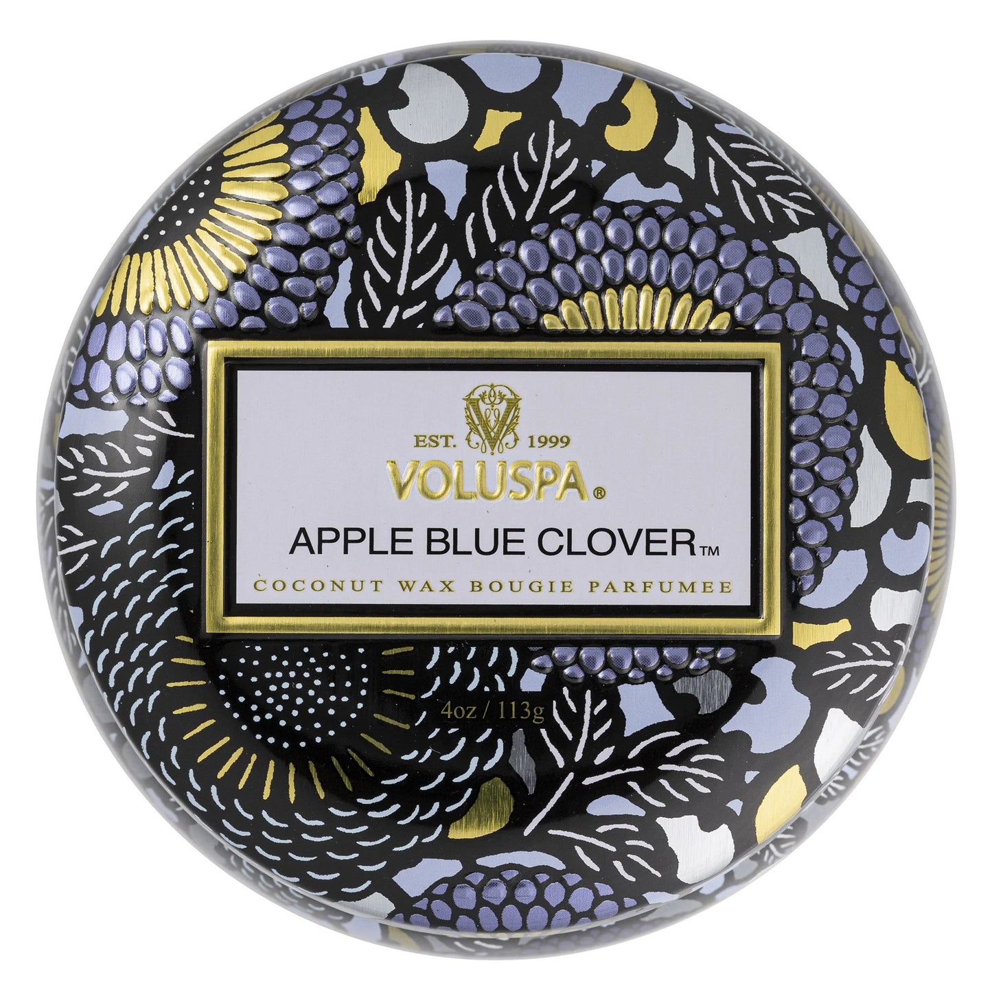 Apple Blue Clover Mini Tin