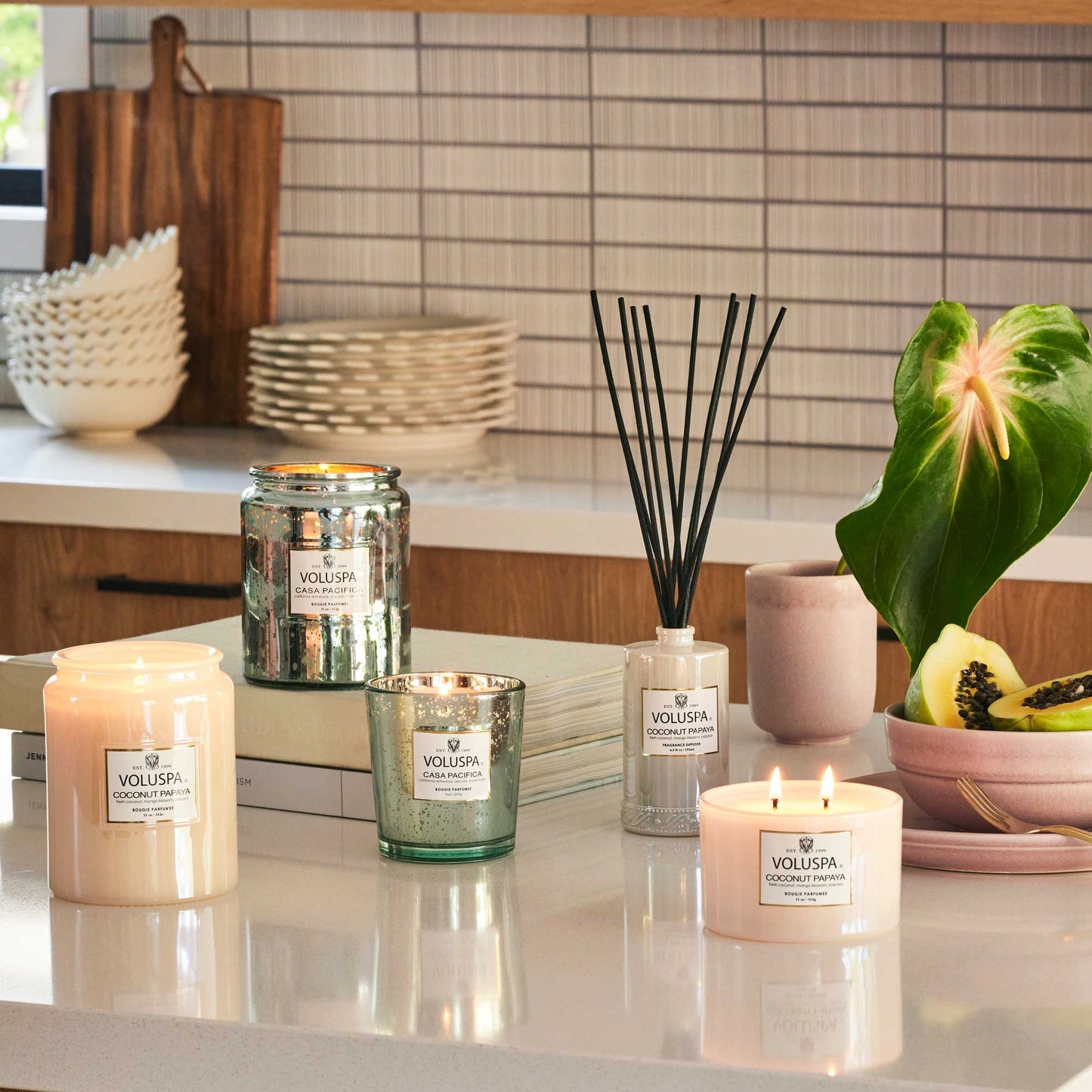 Coconut Papaya Large Jar