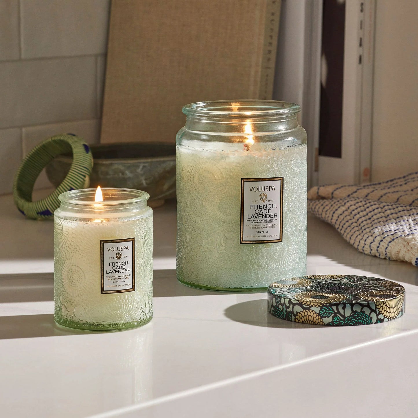 French Cade Lavender Small Jar Candle