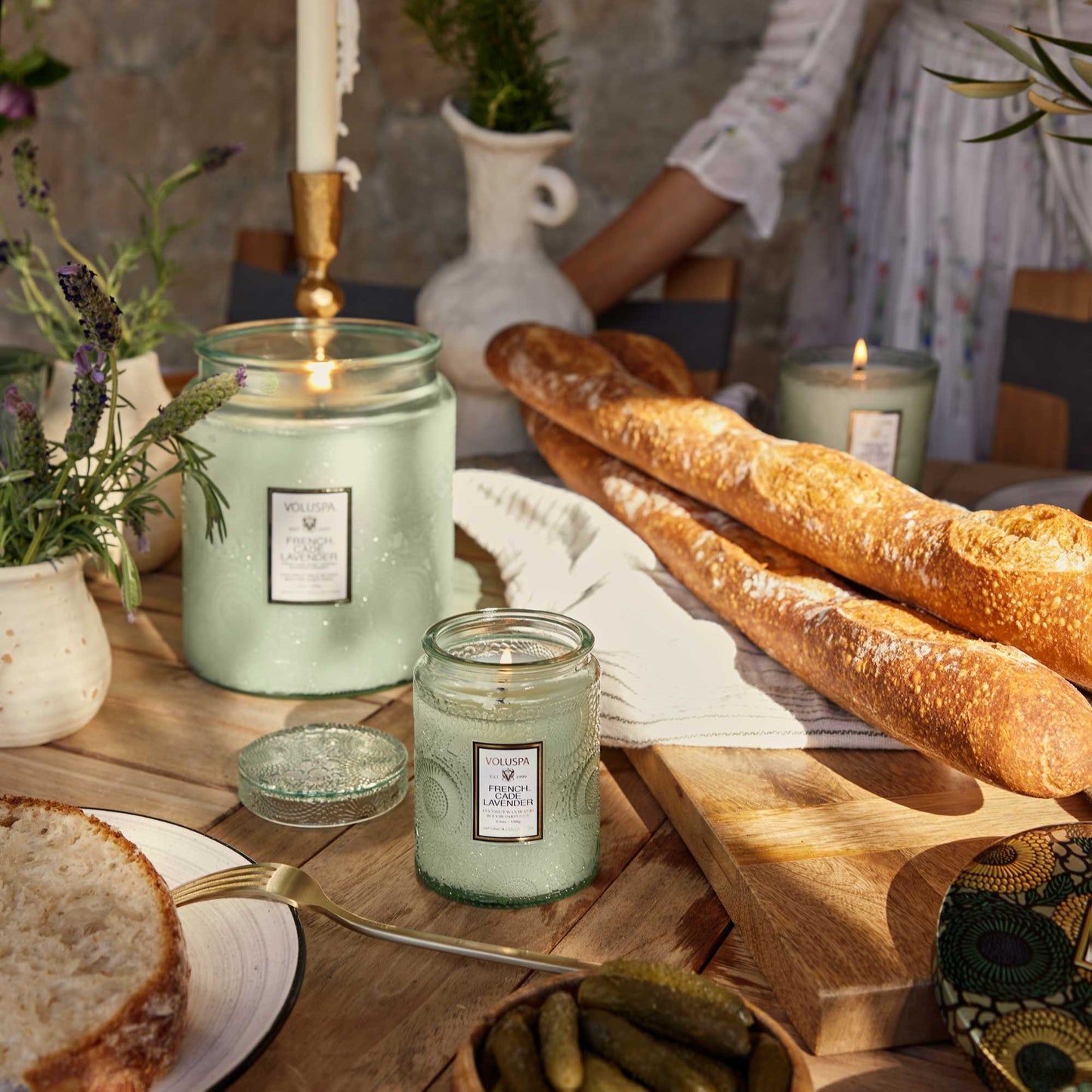 French Cade Lavender Small Jar Candle