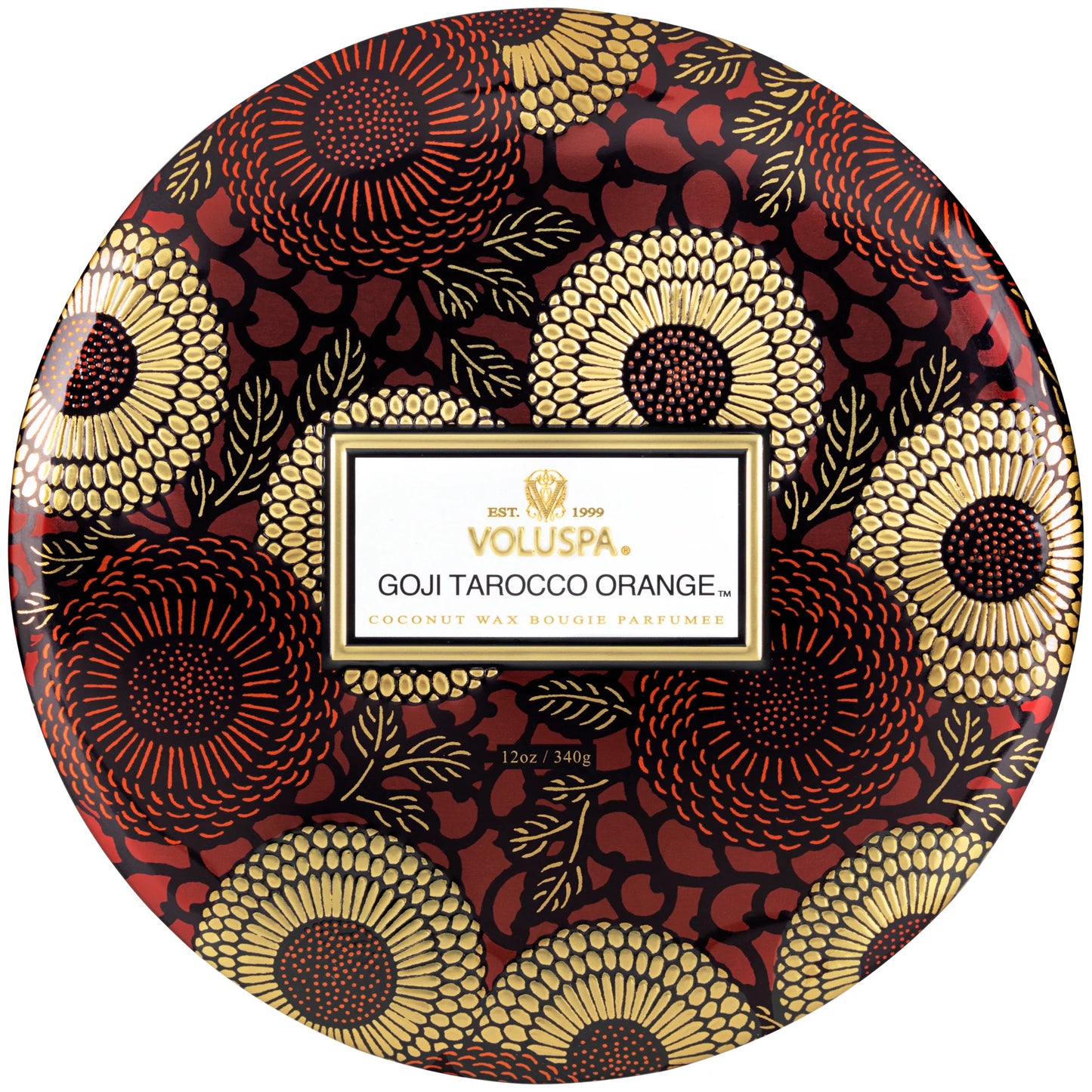 Goji Tarocco Orange 3 Wick Tin