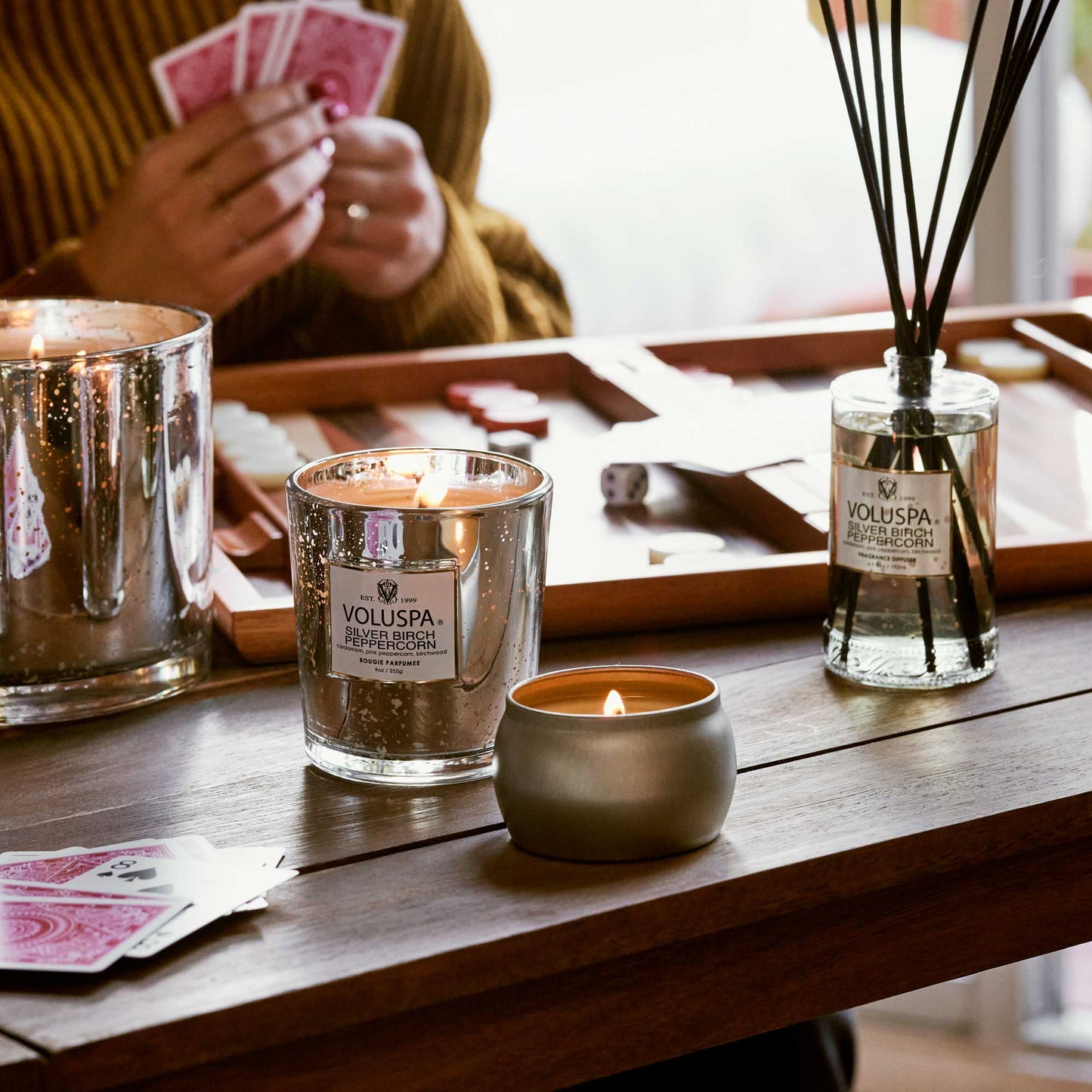 Silver Birch Peppercorn Reed Diffuser