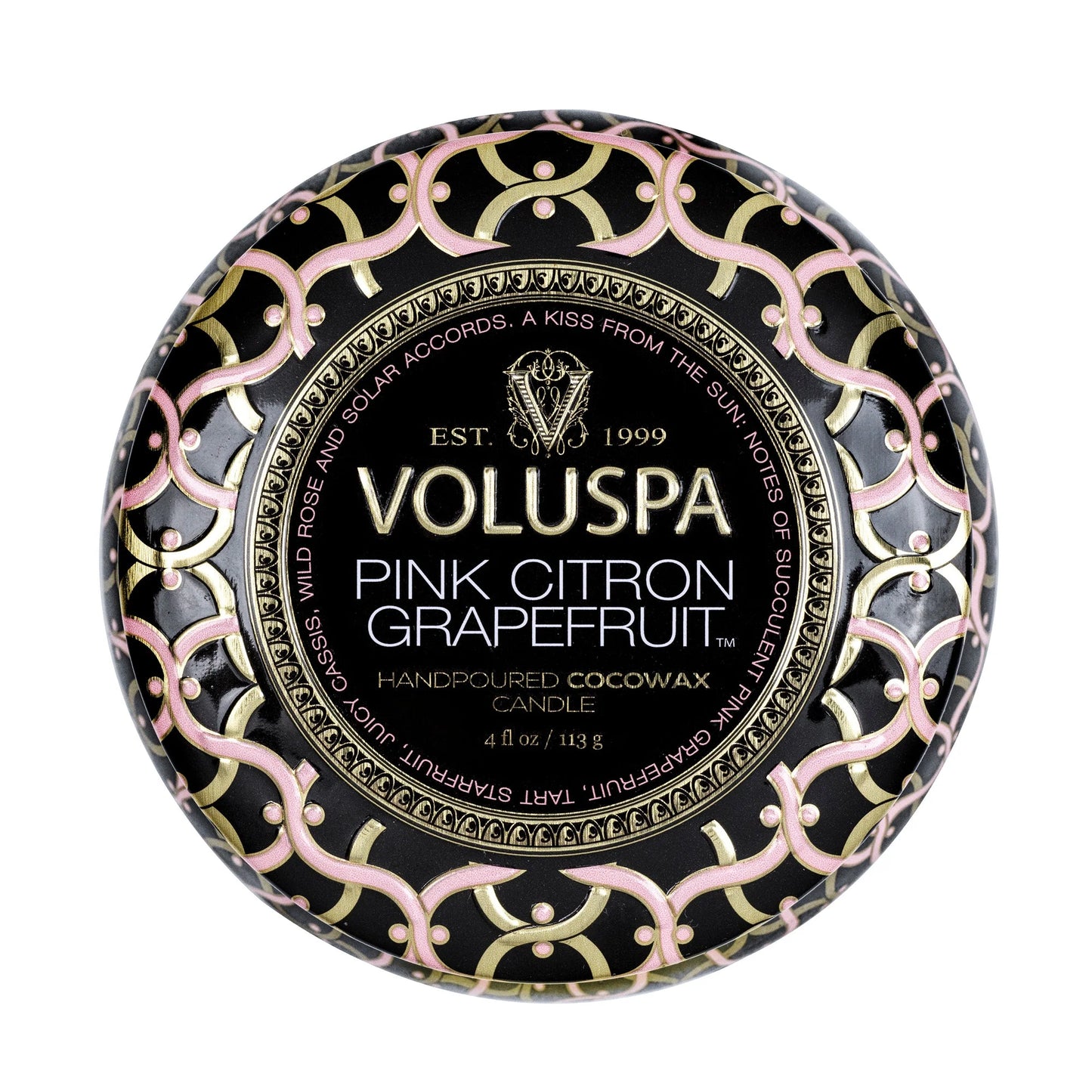 Pink Citron Grapefruit Mini Tin