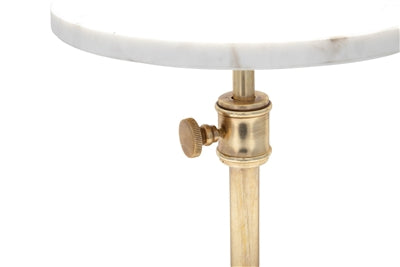 Marble & Brass Cake Plate - Small