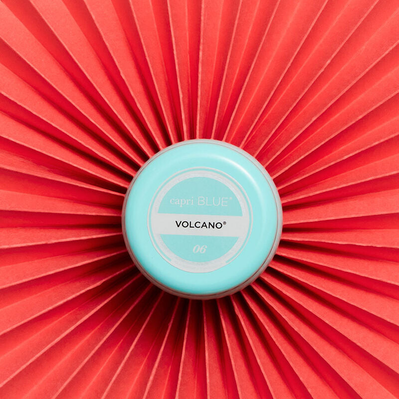 Volcano Aqua Printed Mini Tin