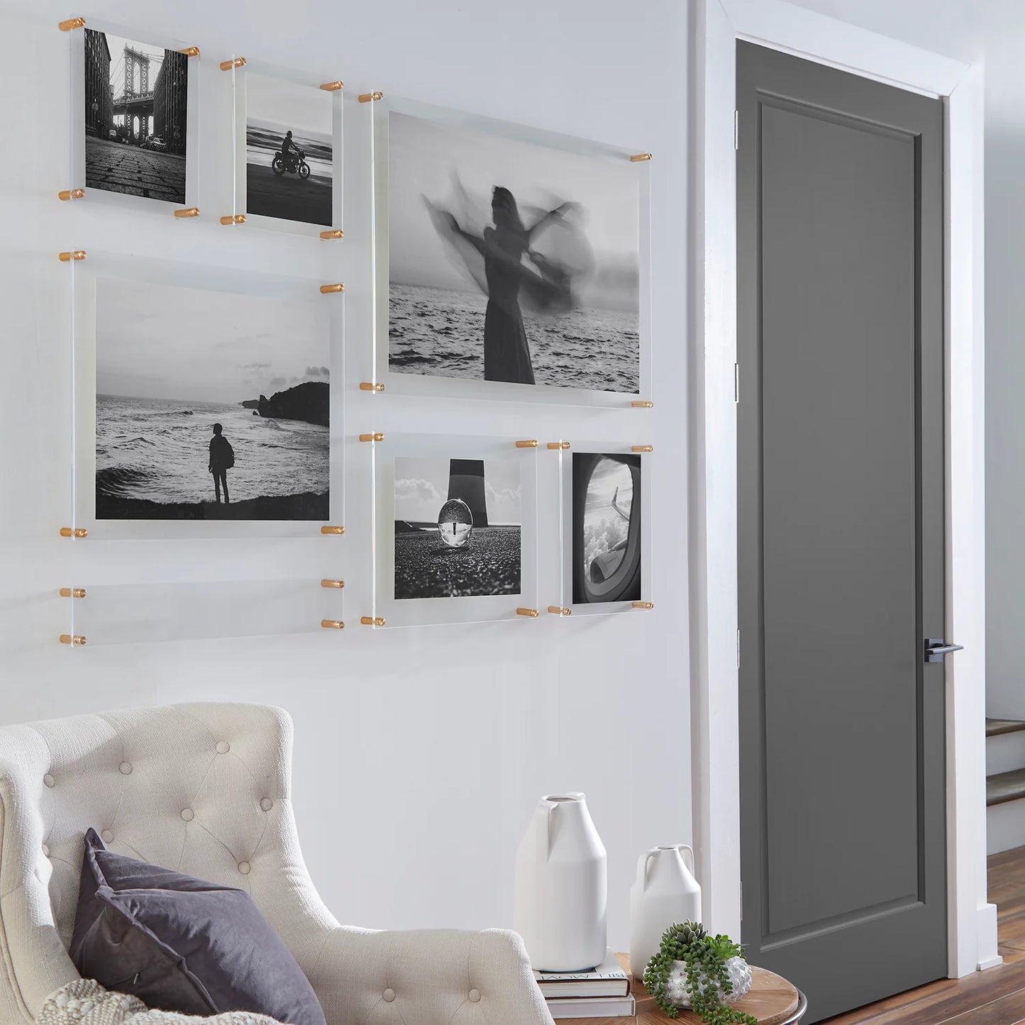 Mondrian 59" Double Panel Wallscape