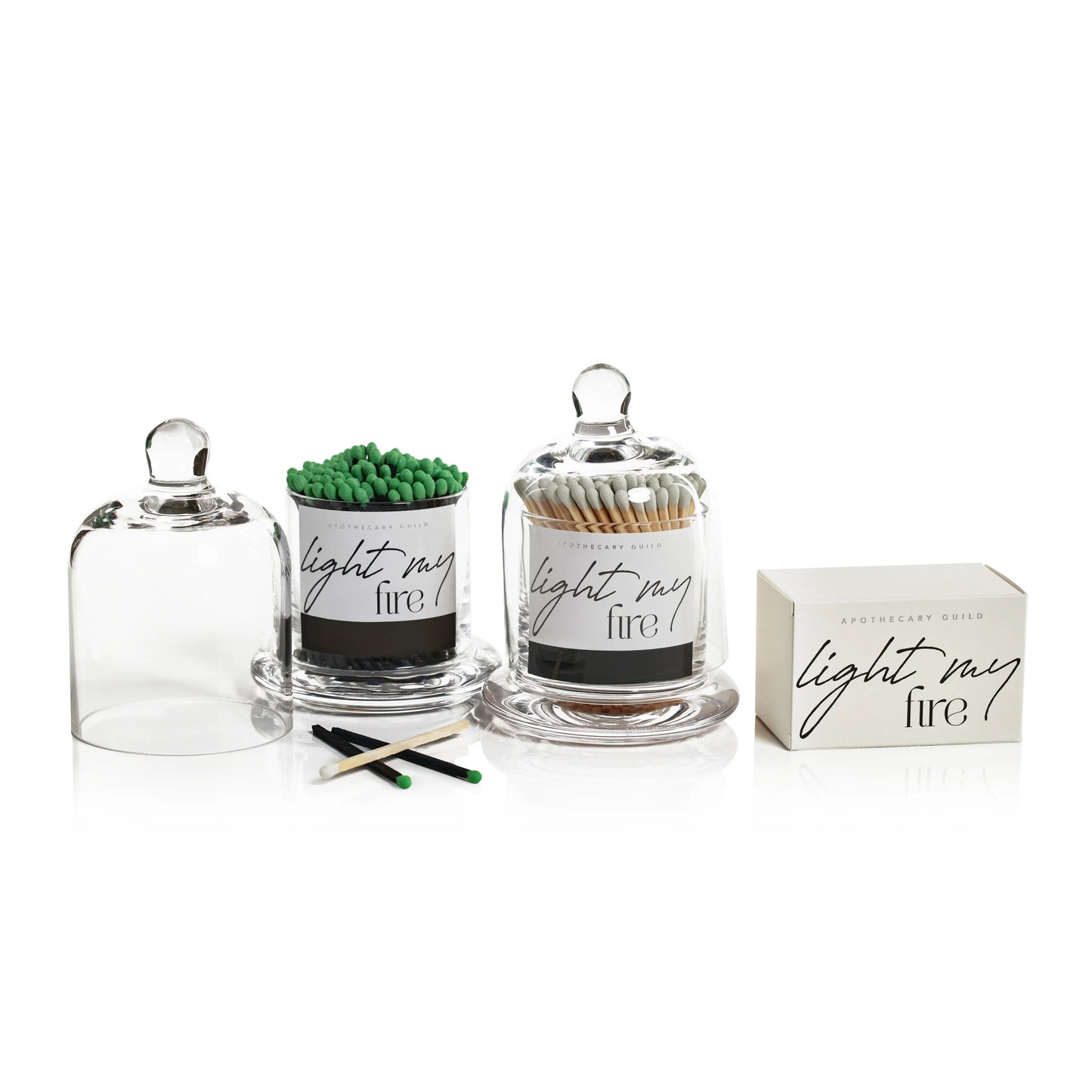 Green Light My Fire Matches - 150 Pack - Refill