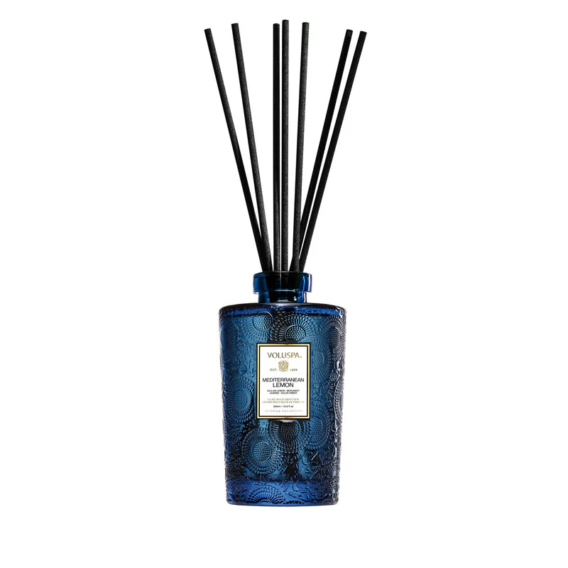 Mediterranean Lemon Luxe Reed Diffuser