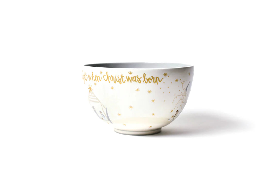 O Holy Night Footed Bowl