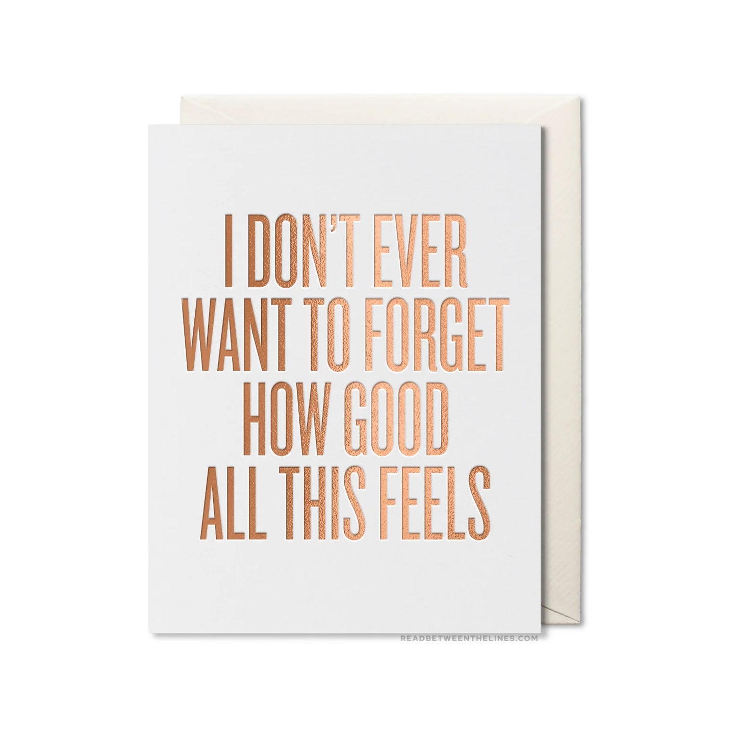Don't Ever Forget Card