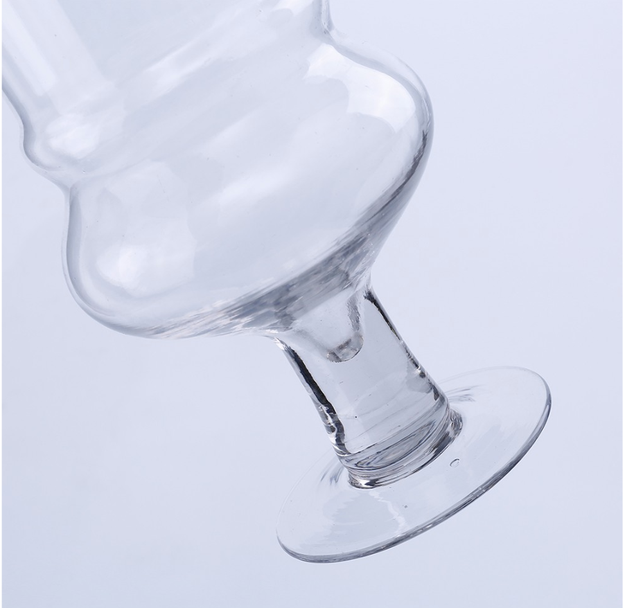 Clear Glas Jar w/ Lid