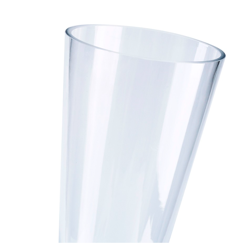 Clear Vase 16x4.5