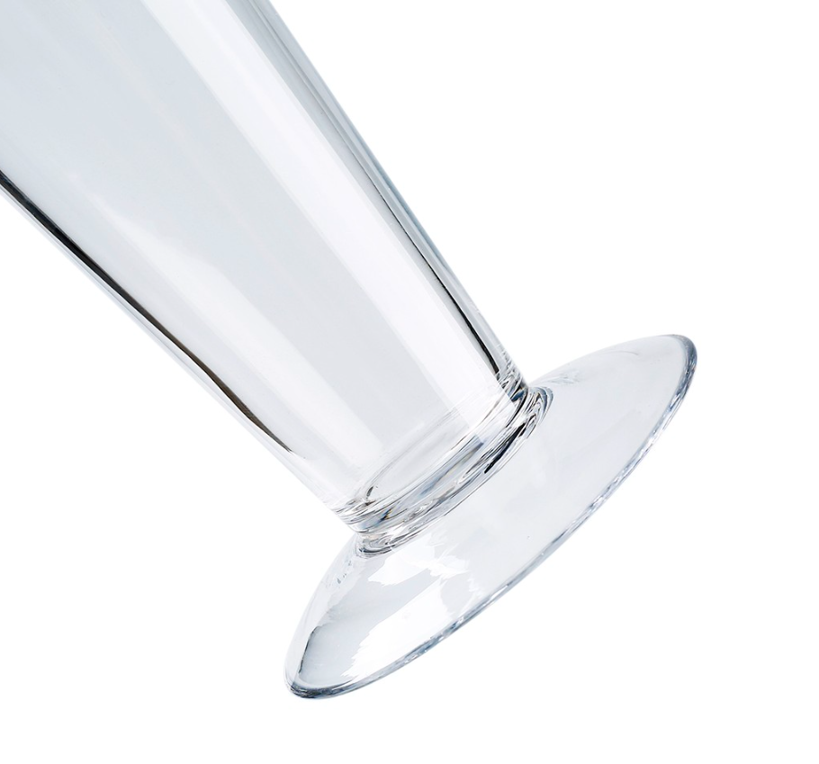 Clear Vase 23.5x4
