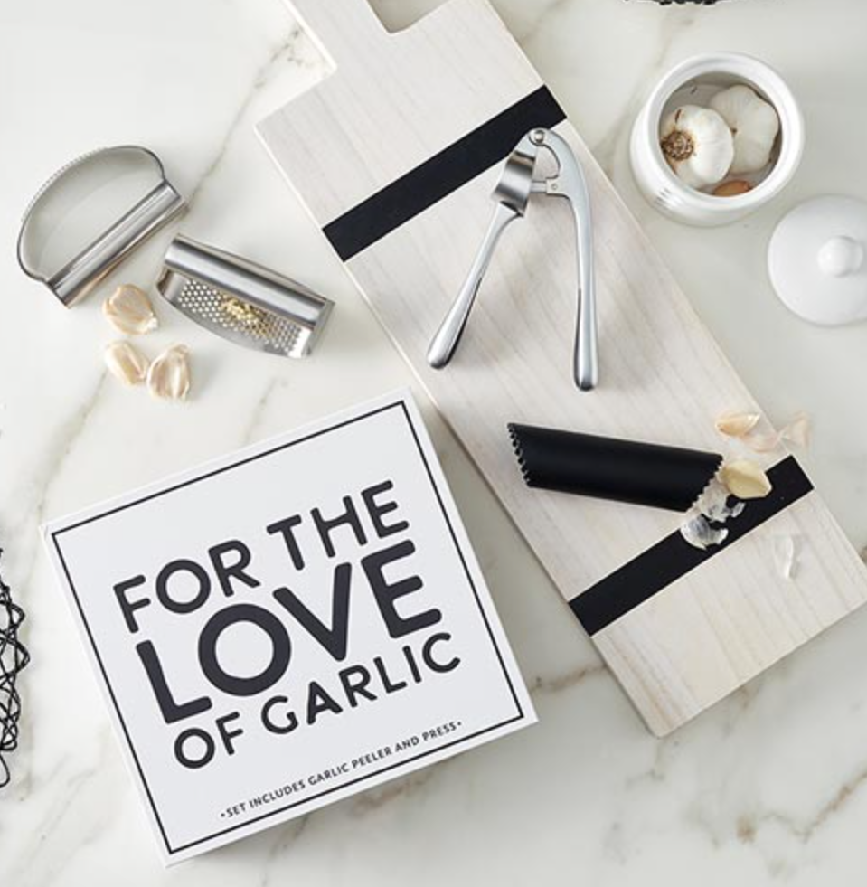 Garlic Lover Book Box - For The Love Of Garlic