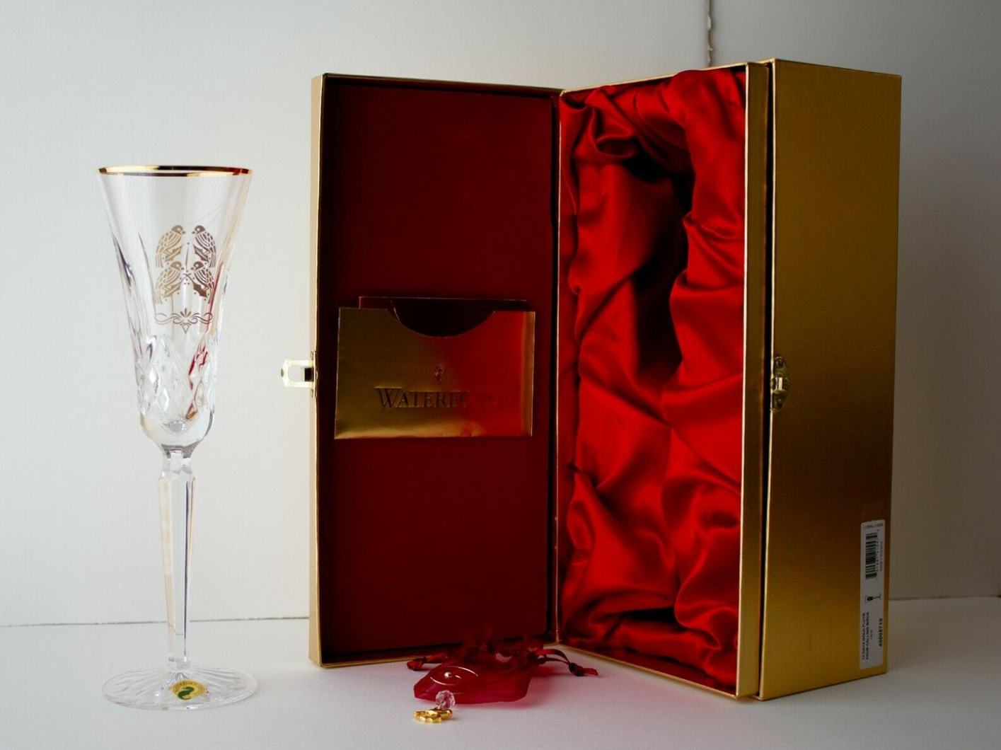 Four Calling Birds Gold Flute