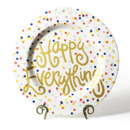 Happy Dot Big Happy Everything! Round Platter