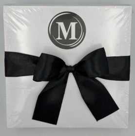 M Letter Black Notepad