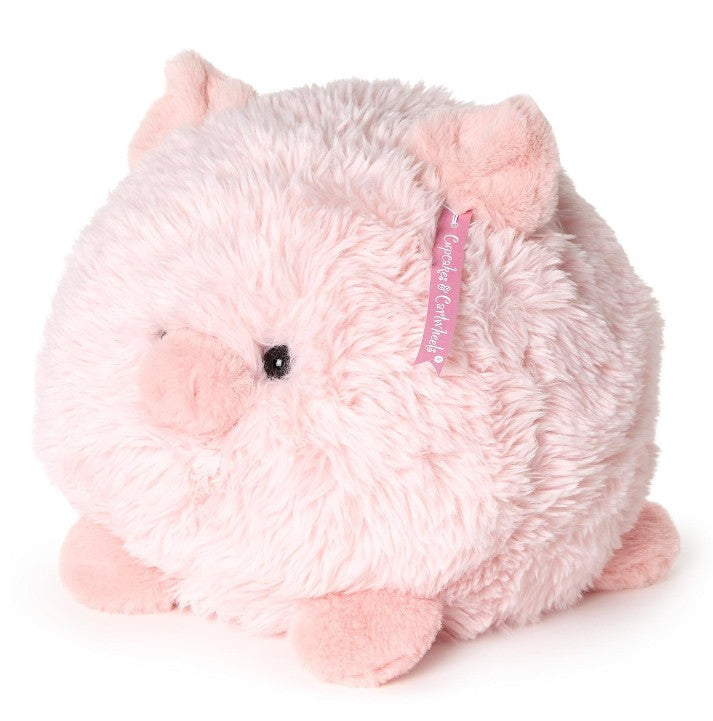 Snuggle Puff Super Soft Large Piggy Plush