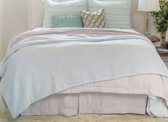 White Hemstitch Duvet Cover