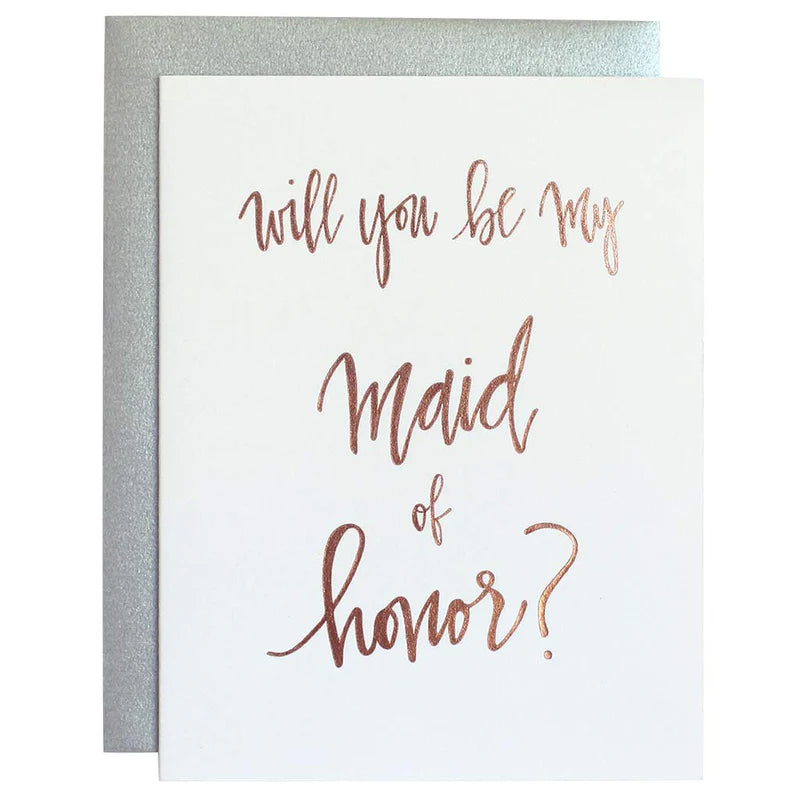 Will You Be My Maid of Honor Card
