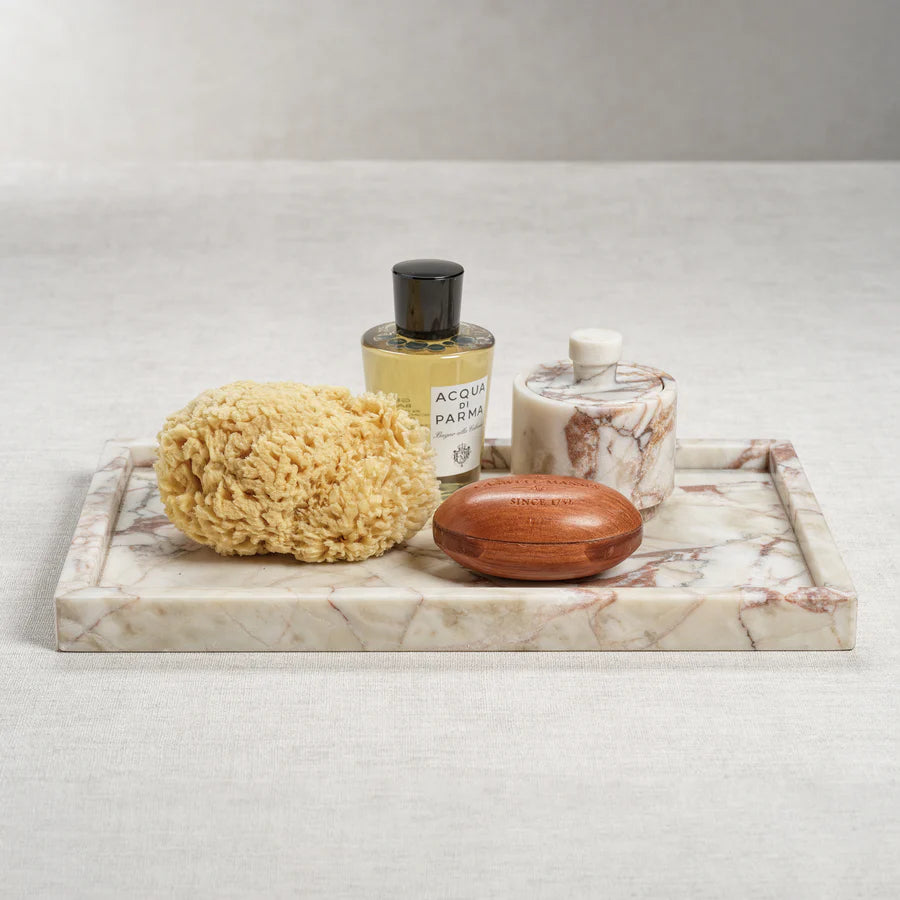 Rosso Verona Marble Tray - Large