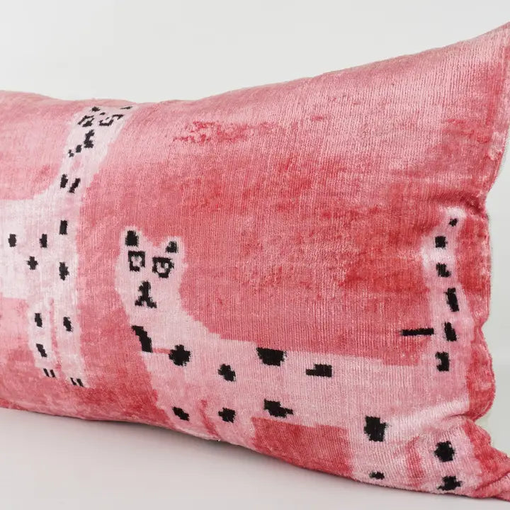 Lawrence & Pablo - Ikat Silk/Velvet Pillow