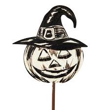 Halloween Jack-O-Lantern Stake