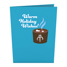 Star Wars™ The Mandalorian™ The Child: Warm Holiday Wishes 3D card