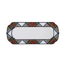Stewart Tartan Hostess Tray