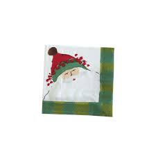 Old St. Nick Green Cocktail Napkin