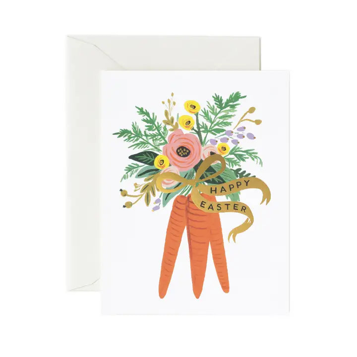 Carrot Bouquet Card