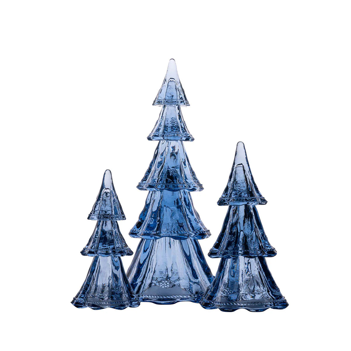 Berry & Thread 9.5" Tree Set/3pc - Blue