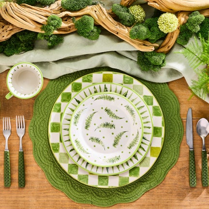 Fern Forest Salad Plate