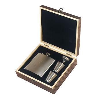 Golf Hip Flask & Cup Set
