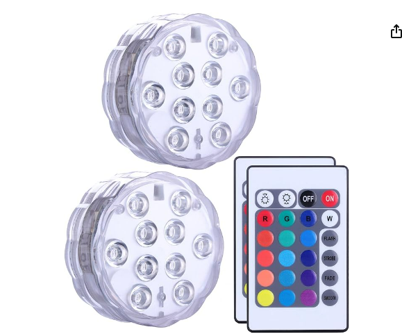 3" Waterproof LED Submersible Light