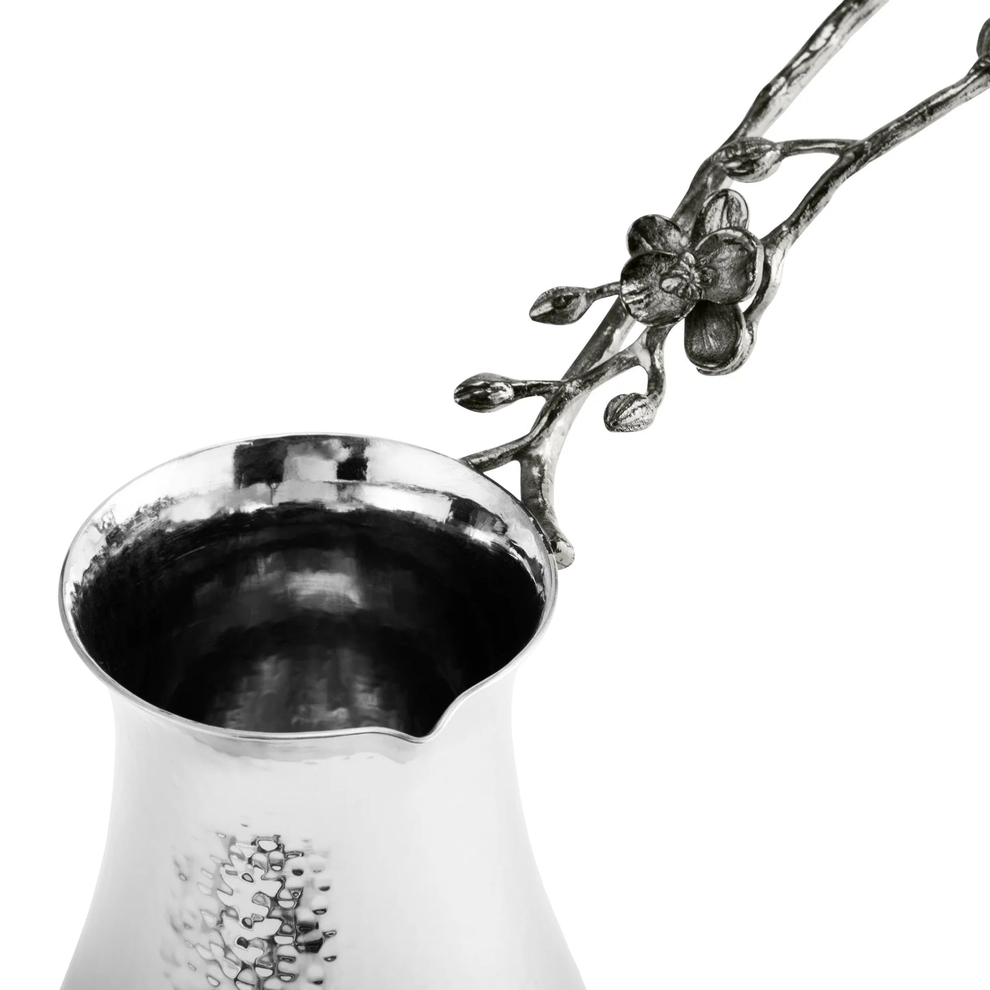 Black Orchid Coffee Pot w/ Spoon