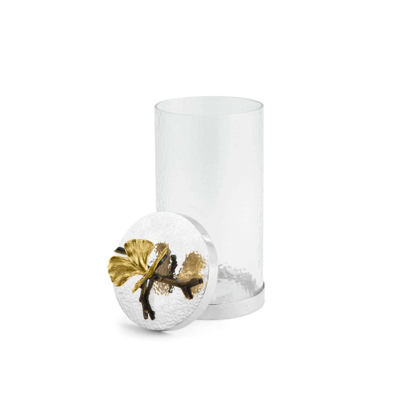 Butterfly Ginkgo Canister - Large