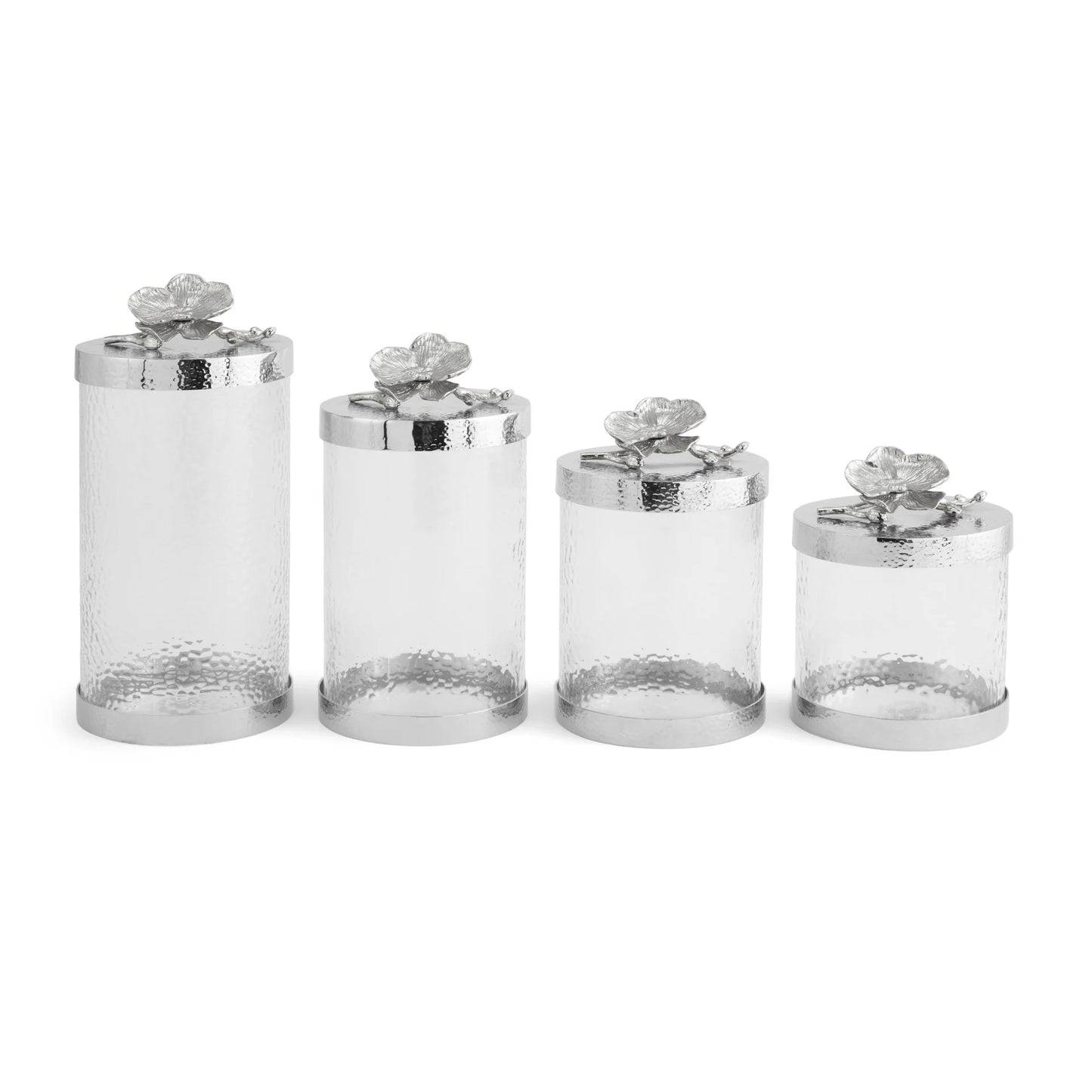 White Orchid Canister - Small