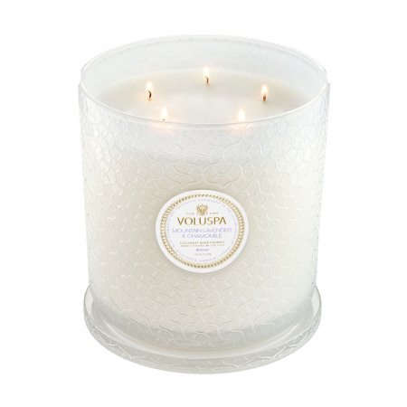 Mountain Lavender & Chamomile 5 Wick Hearth Candle