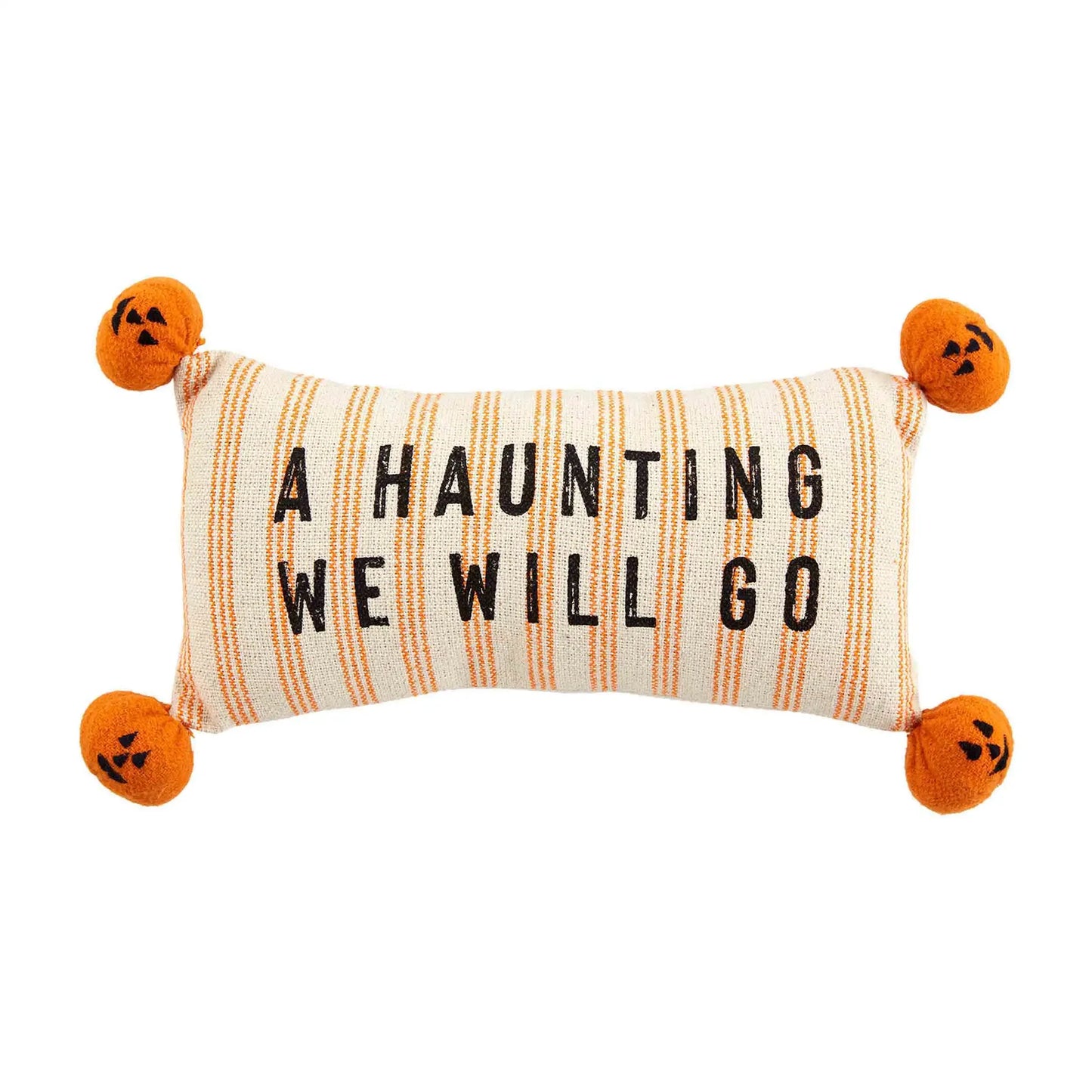 A Haunting Halloween Pillow